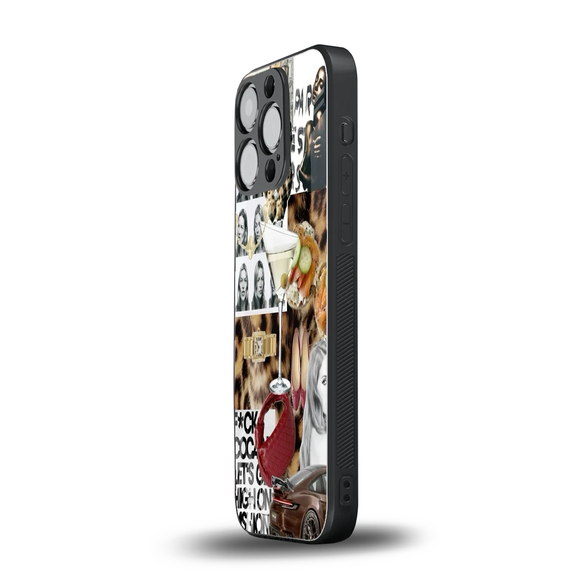 Old Money Mood iphone 13 pro mobile cover | shockproof glass phone case