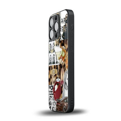 Old Money Mood iphone 13 pro mobile cover | shockproof glass phone case