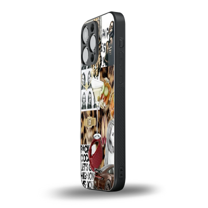 Old Money Mood iphone 15 pro max mobile cover | shockproof glass phone case