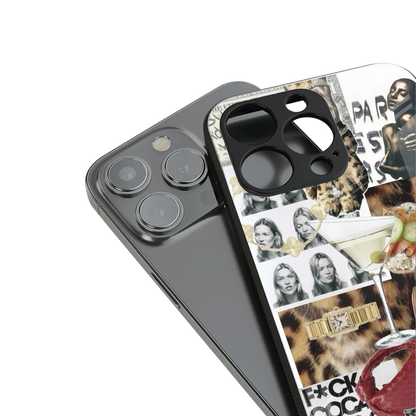 Old Money Mood stylish phone case for iphone 15 | glossy glass and slim fit