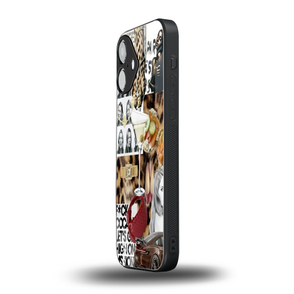 Old Money Mood iPhone 16 mobile cover | shockproof glass phone case