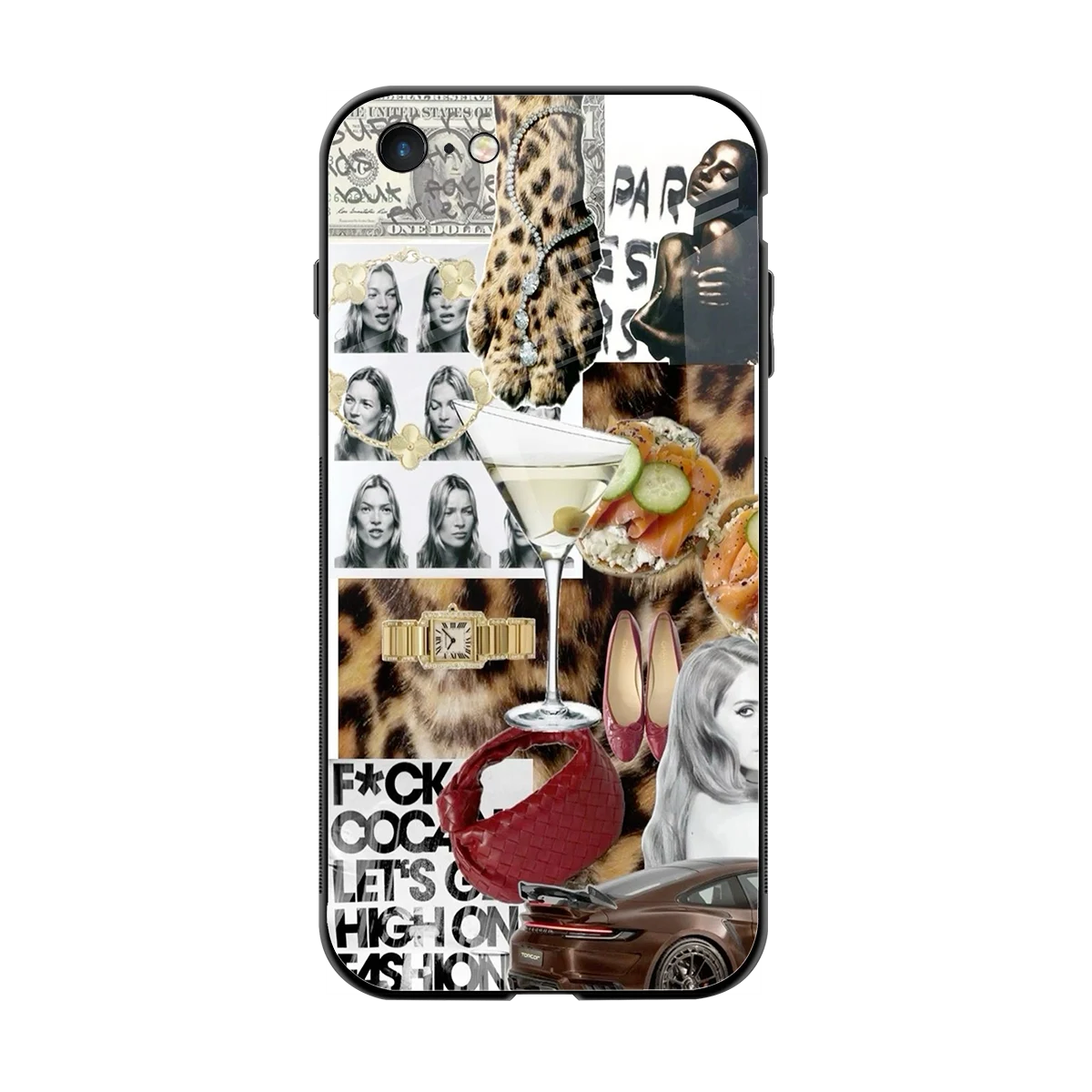 Old Money Mood back phone cover | glass case for iphone 6s