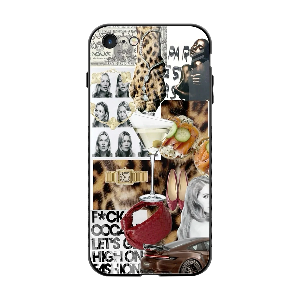 Old Money Mood back phone cover | glass case for iphone 7