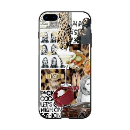Old Money Mood back phone cover | glass case for iphone 7 plus