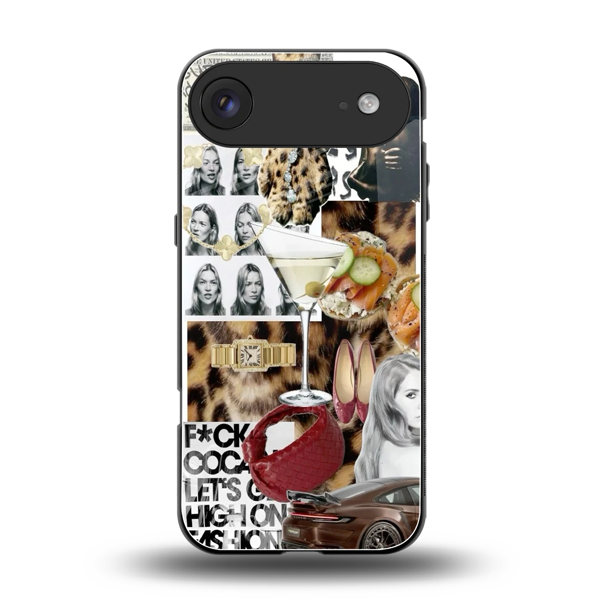Old Money Mood back phone cover | glass case for iphone air
