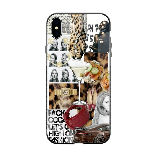 Old Money Mood back phone cover | glass case for iphone xs max