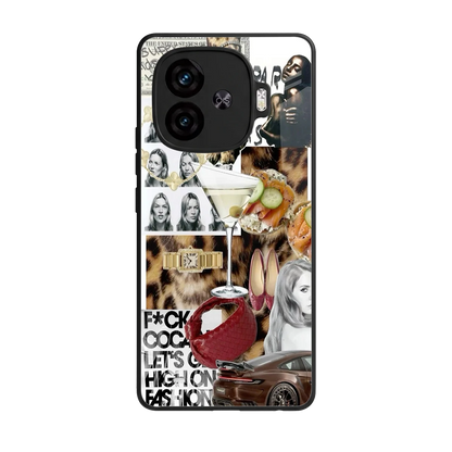 Old Money Mood back phone cover | glass case for iqoo neo 10r 5g