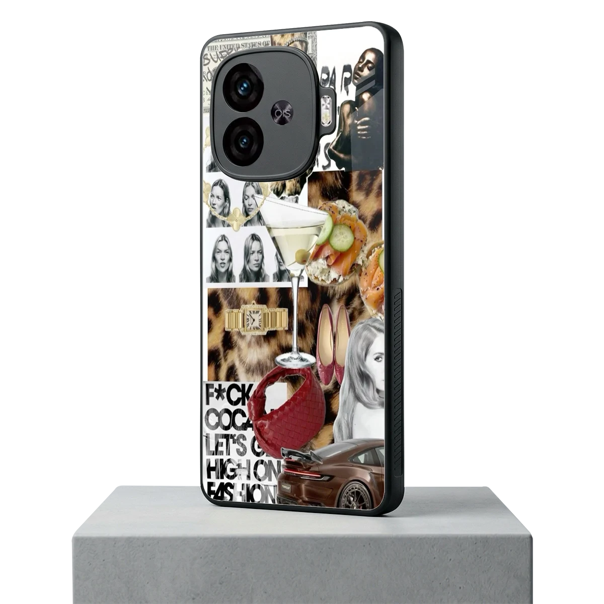 Old Money Mood iqoo neo 10r 5g mobile cover | shockproof glass phone case