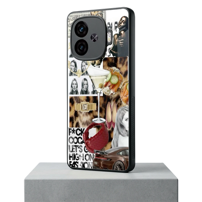 Old Money Mood iqoo neo 10r 5g mobile cover | shockproof glass phone case