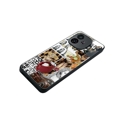 Old Money Mood stylish phone case for iqoo neo 10r 5g | glossy glass and slim fit