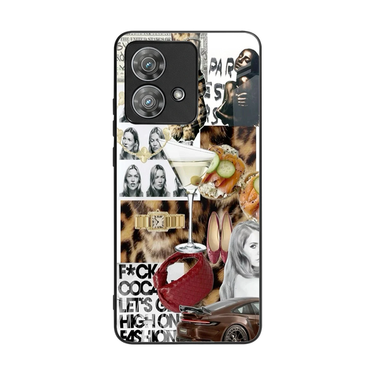 Old Money Mood back phone cover | glass case for motorola edge 40 neo 5g