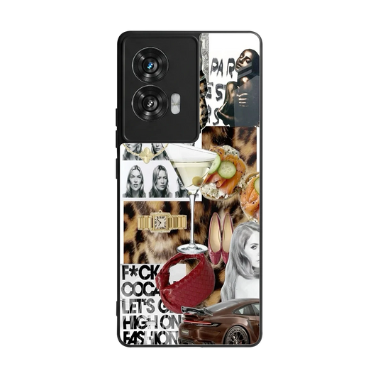 Old Money Mood back phone cover | glass case for motorola edge 50 fusion