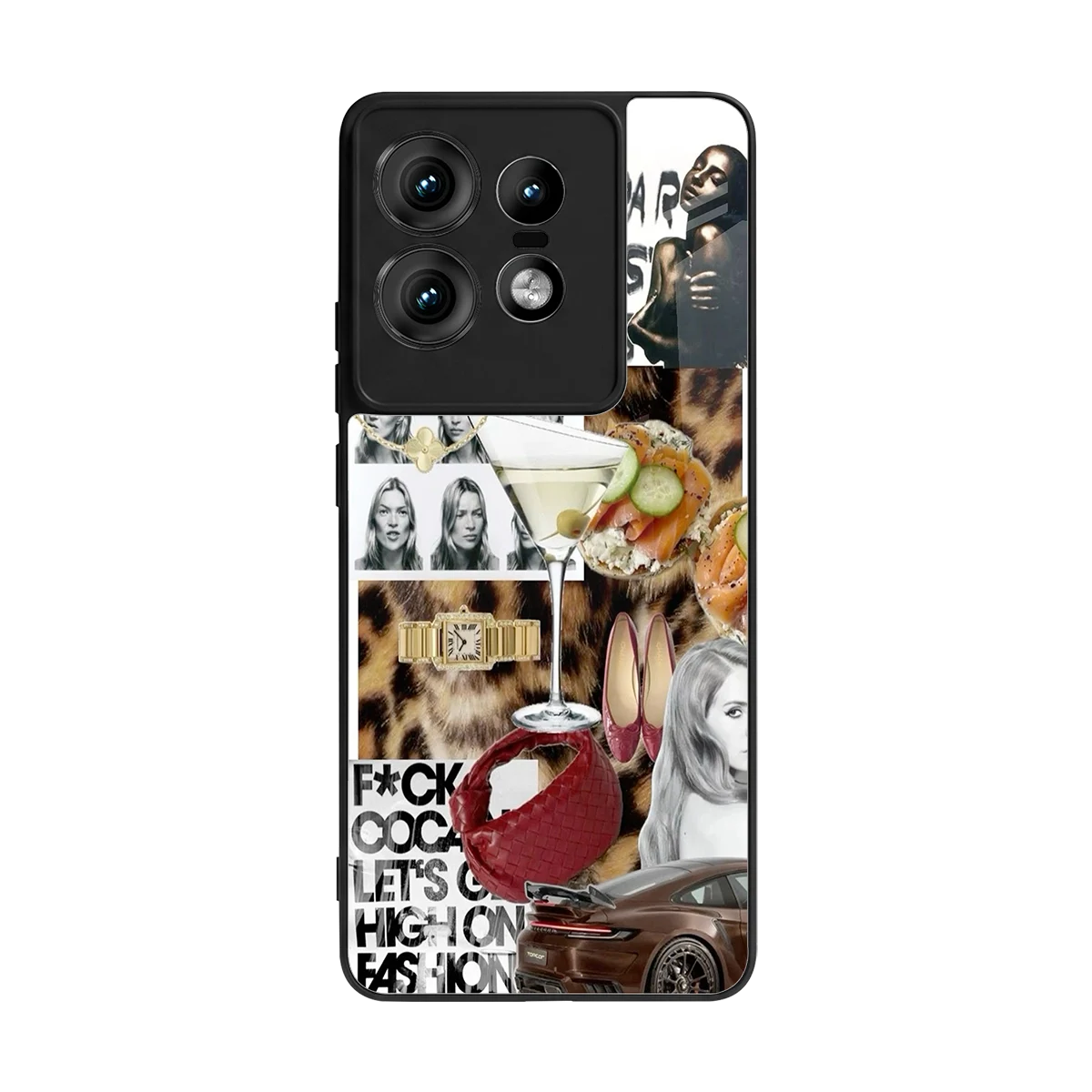 Old Money Mood back phone cover | glass case for motorola edge 50 pro