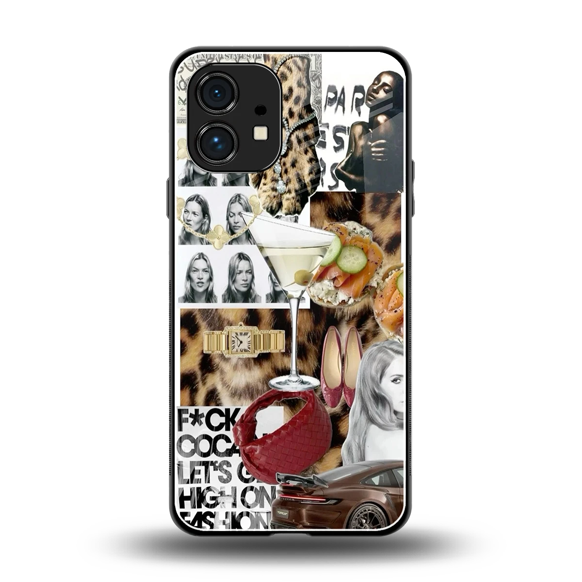 Old Money Mood back phone cover | glass case for nothing phone 1