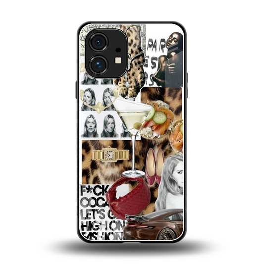 Old Money Mood back phone cover | glass case for nothing phone 1