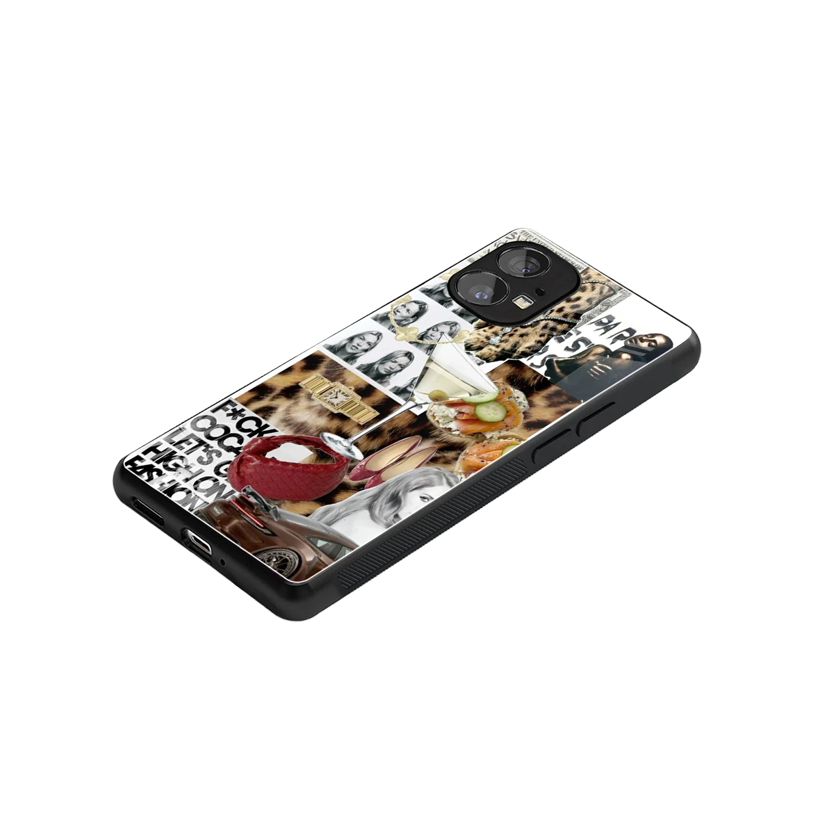 Old Money Mood stylish phone case for nothing phone 1 | glossy glass and slim fit