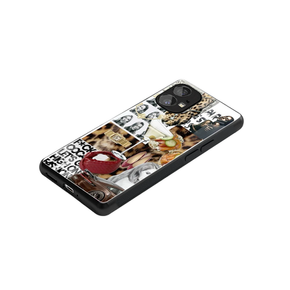 Old Money Mood stylish phone case for nothing phone 1 | glossy glass and slim fit