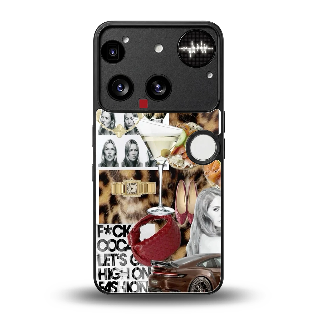 Old Money Mood back phone cover | glass case for nothing phone 3
