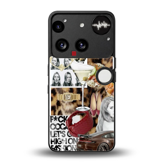 Old Money Mood back phone cover | glass case for nothing phone 3