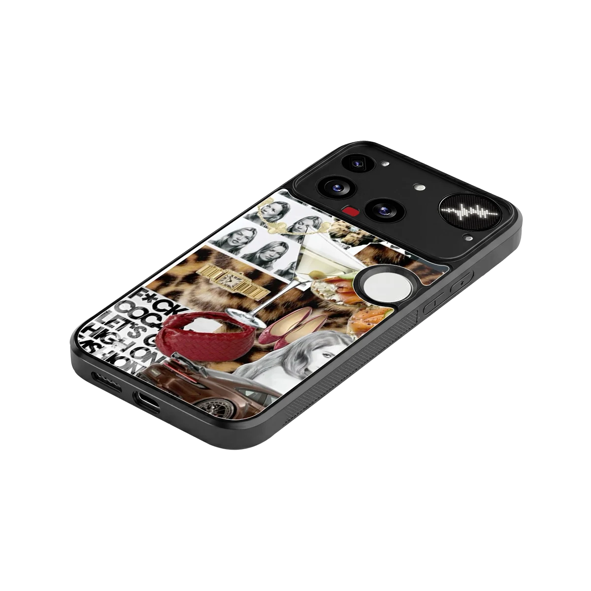 Old Money Mood stylish phone case for nothing phone 3 | glossy glass and slim fit