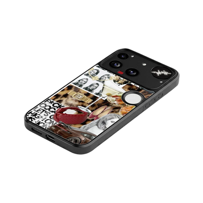 Old Money Mood stylish phone case for nothing phone 3 | glossy glass and slim fit