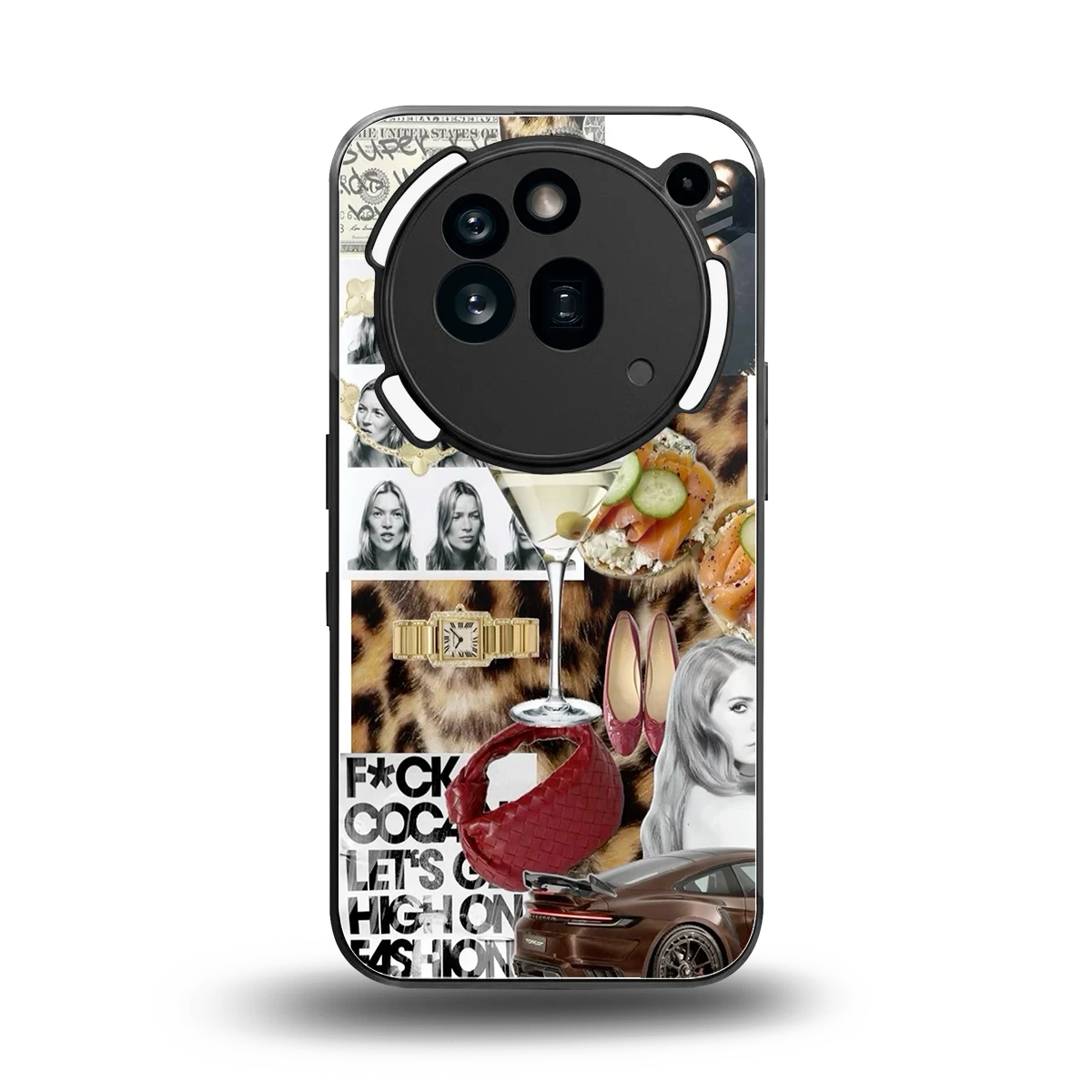 Old Money Mood back phone cover | glass case for nothing phone 3a pro