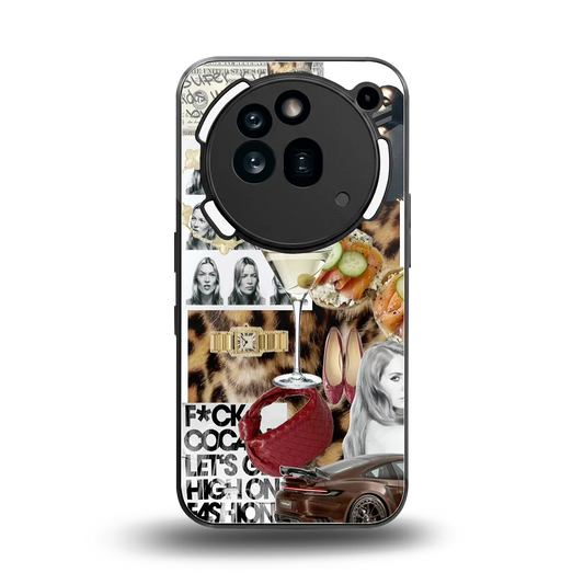 Old Money Mood back phone cover | glass case for nothing phone 3a pro