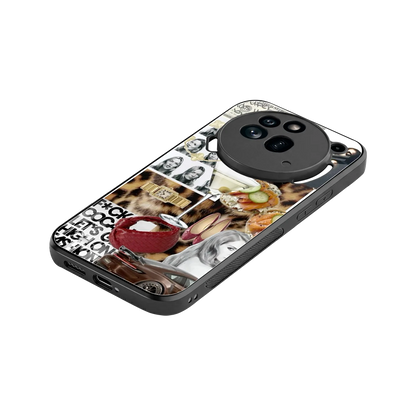 Old Money Mood stylish phone case for nothing phone 3a pro | glossy glass and slim fit