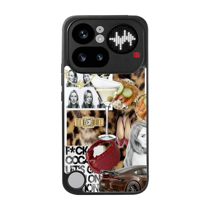 Old Money Mood back phone cover | glass case for nothing phone 4a pro