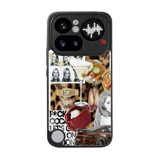 Old Money Mood back phone cover | glass case for nothing phone 4a pro