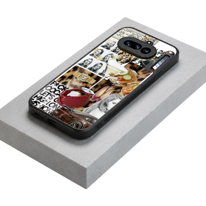 Old Money Mood stylish phone case for nothing phone 4a | glossy glass and slim fit