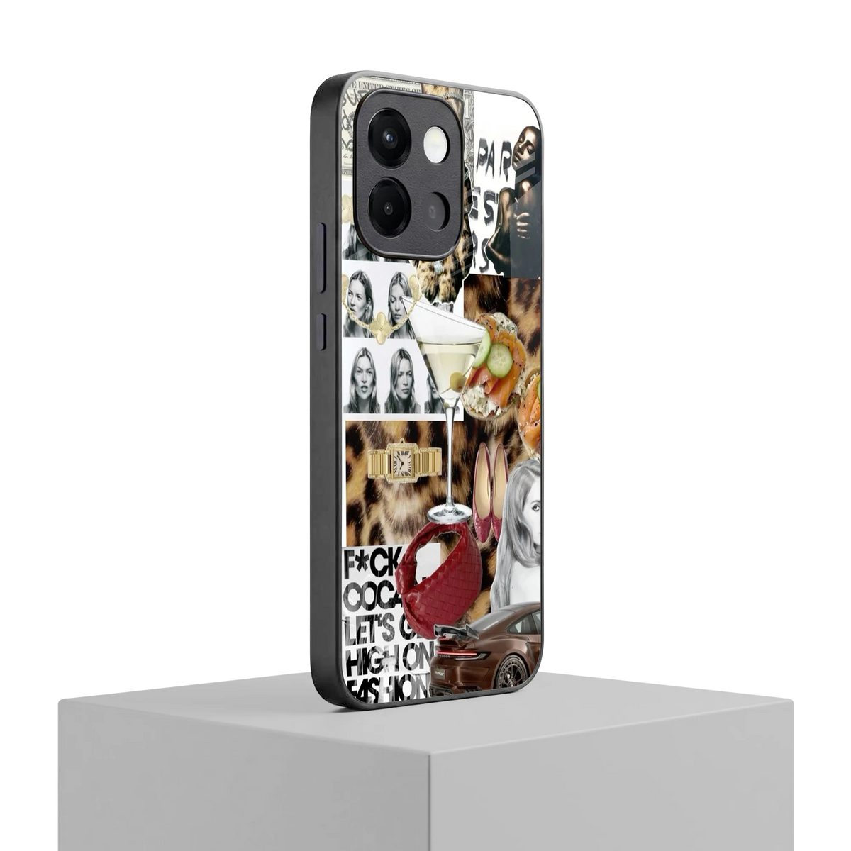 Old Money Mood oneplus 13s mobile cover | shockproof glass phone case
