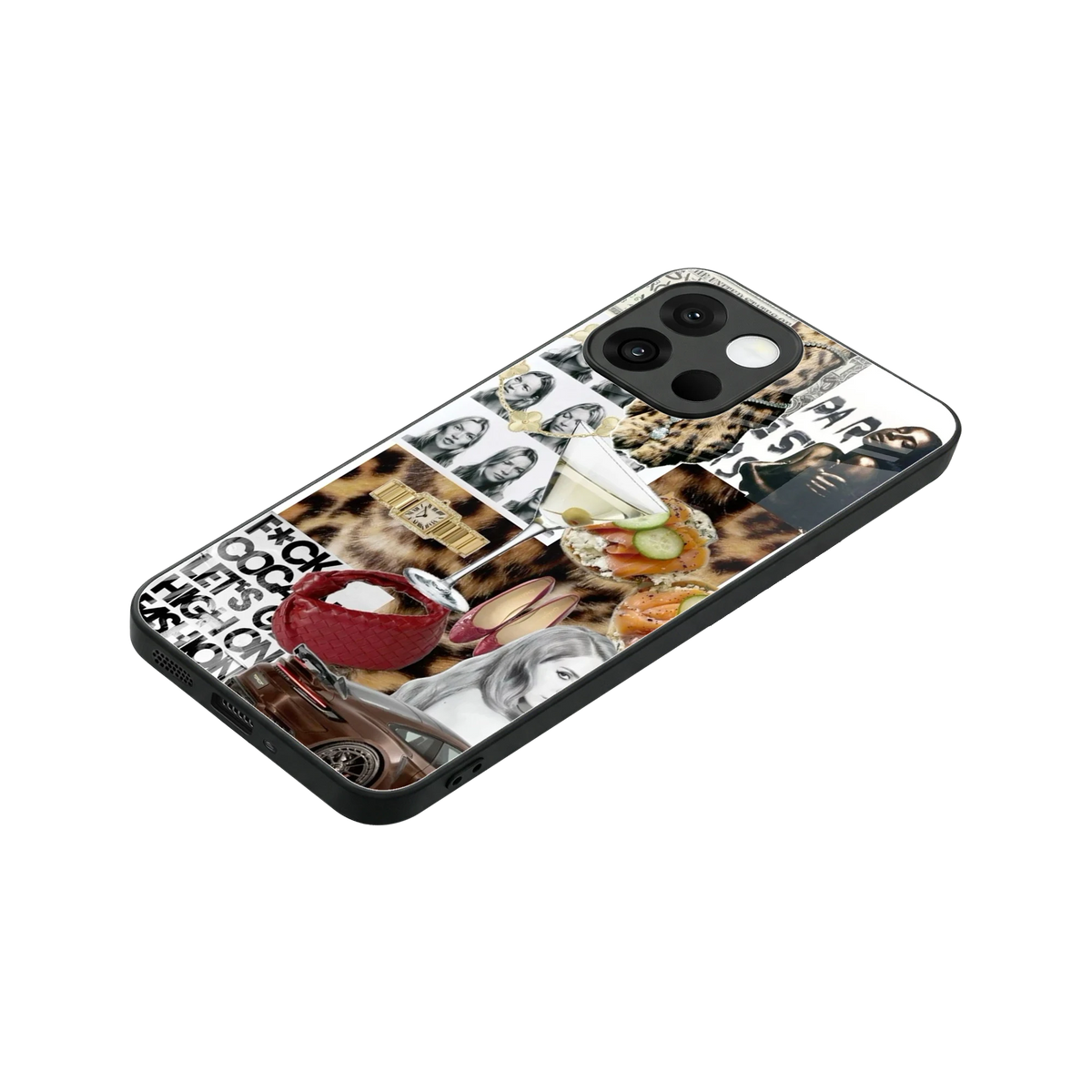 Old Money Mood stylish phone case for oneplus 13s | glossy glass and slim fit