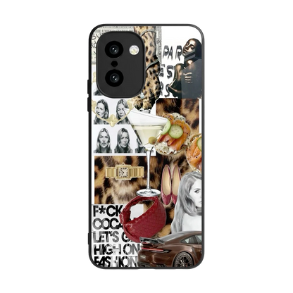 Old Money Mood back phone cover | glass case for oneplus 15r