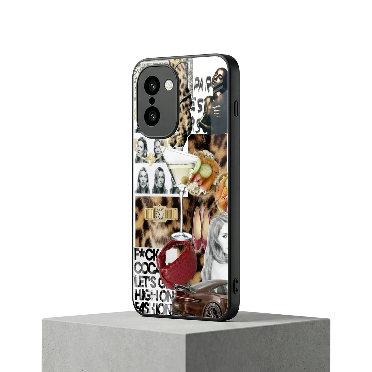 Old Money Mood oneplus 15r mobile cover | shockproof glass phone case
