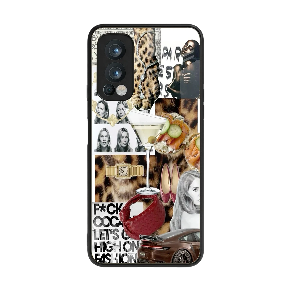 Old Money Mood back phone cover | glass case for oneplus nord 2