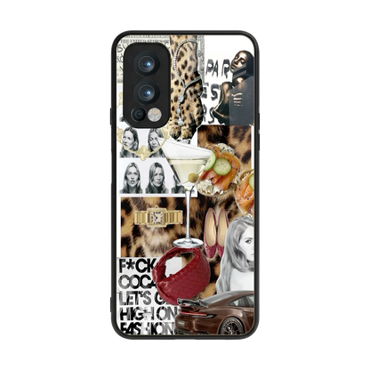 Old Money Mood back phone cover | glass case for oneplus nord 2