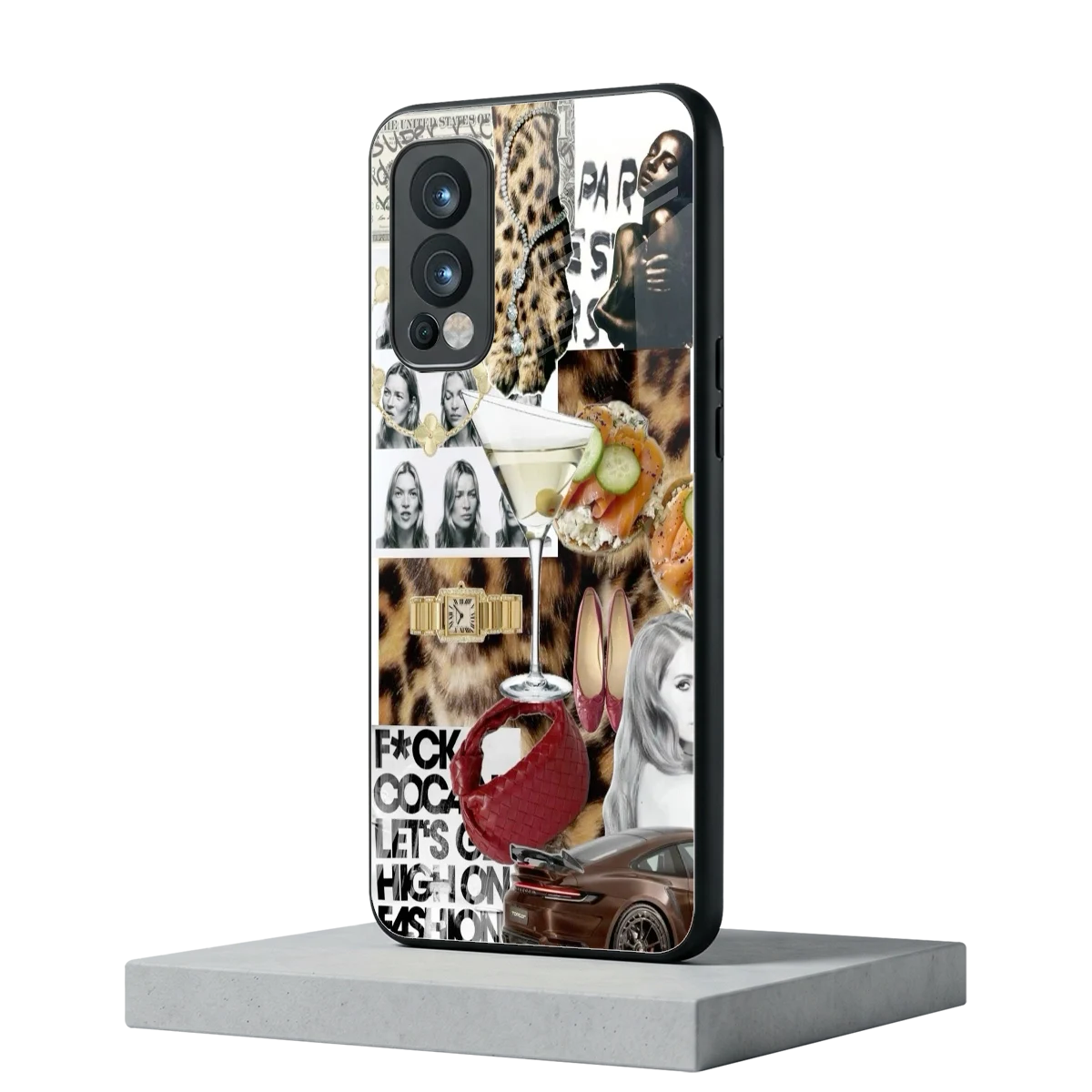 Old Money Mood oneplus nord 2 mobile cover | shockproof glass phone case