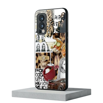 Old Money Mood oneplus nord 2 mobile cover | shockproof glass phone case