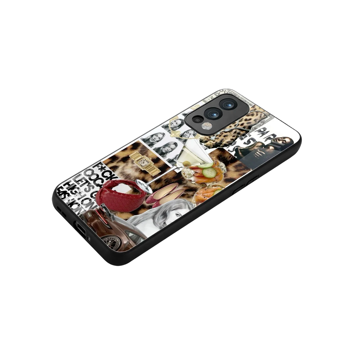 Old Money Mood stylish phone case for oneplus nord 2 | glossy glass and slim fit