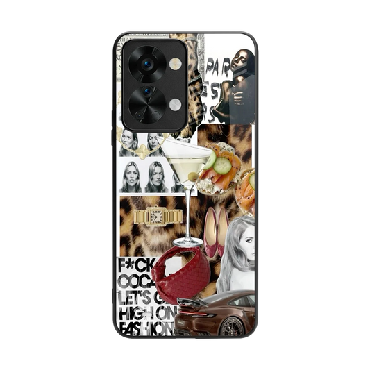 Old Money Mood back phone cover | glass case for oneplus nord 2t