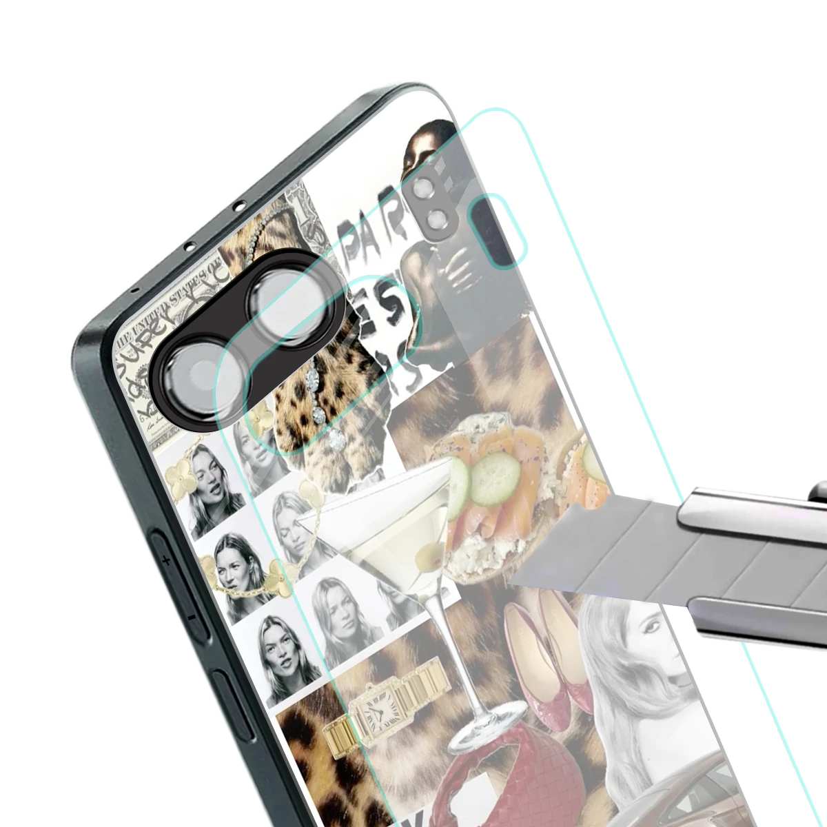 Old Money Mood stylish phone case for oneplus nord 4 | glossy glass and slim fit