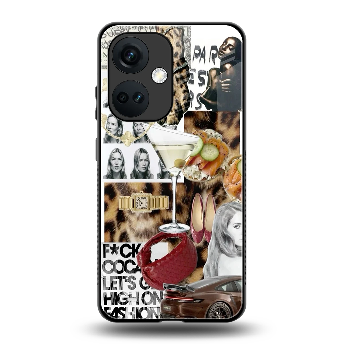 Old Money Mood back phone cover | glass case for oneplus nord ce 3