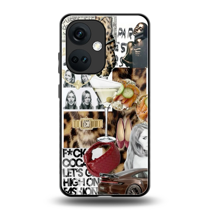 Old Money Mood back phone cover | glass case for oneplus nord ce 3