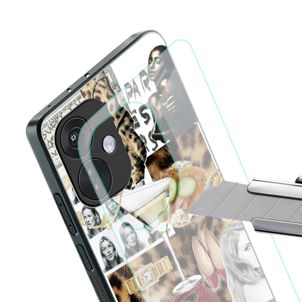 Old Money Mood stylish phone case for oneplus nord ce 3 | glossy glass and slim fit
