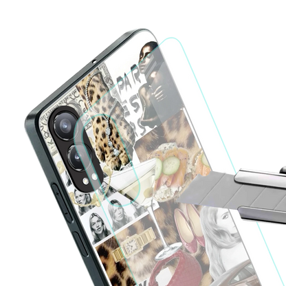 Old Money Mood stylish phone case for oneplus nord ce 4 lite | glossy glass and slim fit