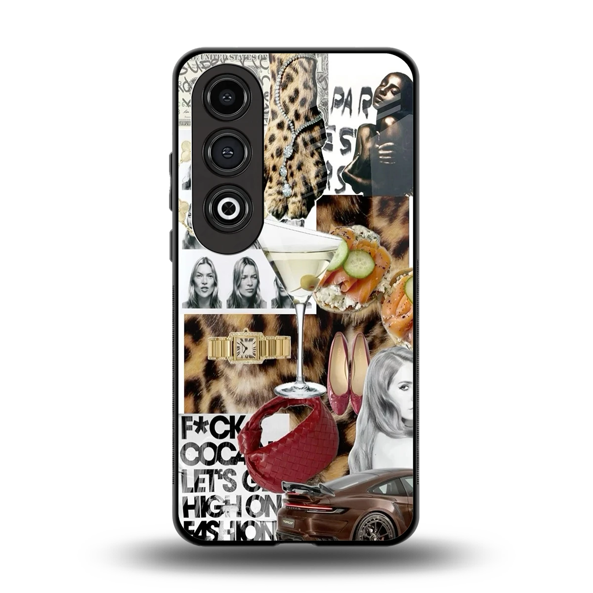 Old Money Mood back phone cover | glass case for oneplus nord ce 4