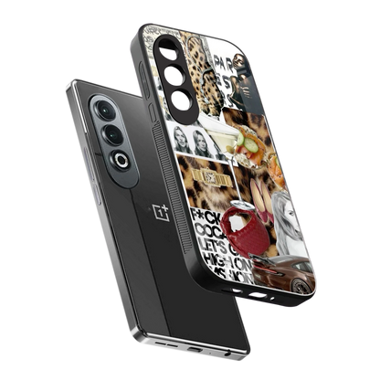 Old Money Mood sleek oneplus nord ce 4 cover with tempered glass back and TPU edges