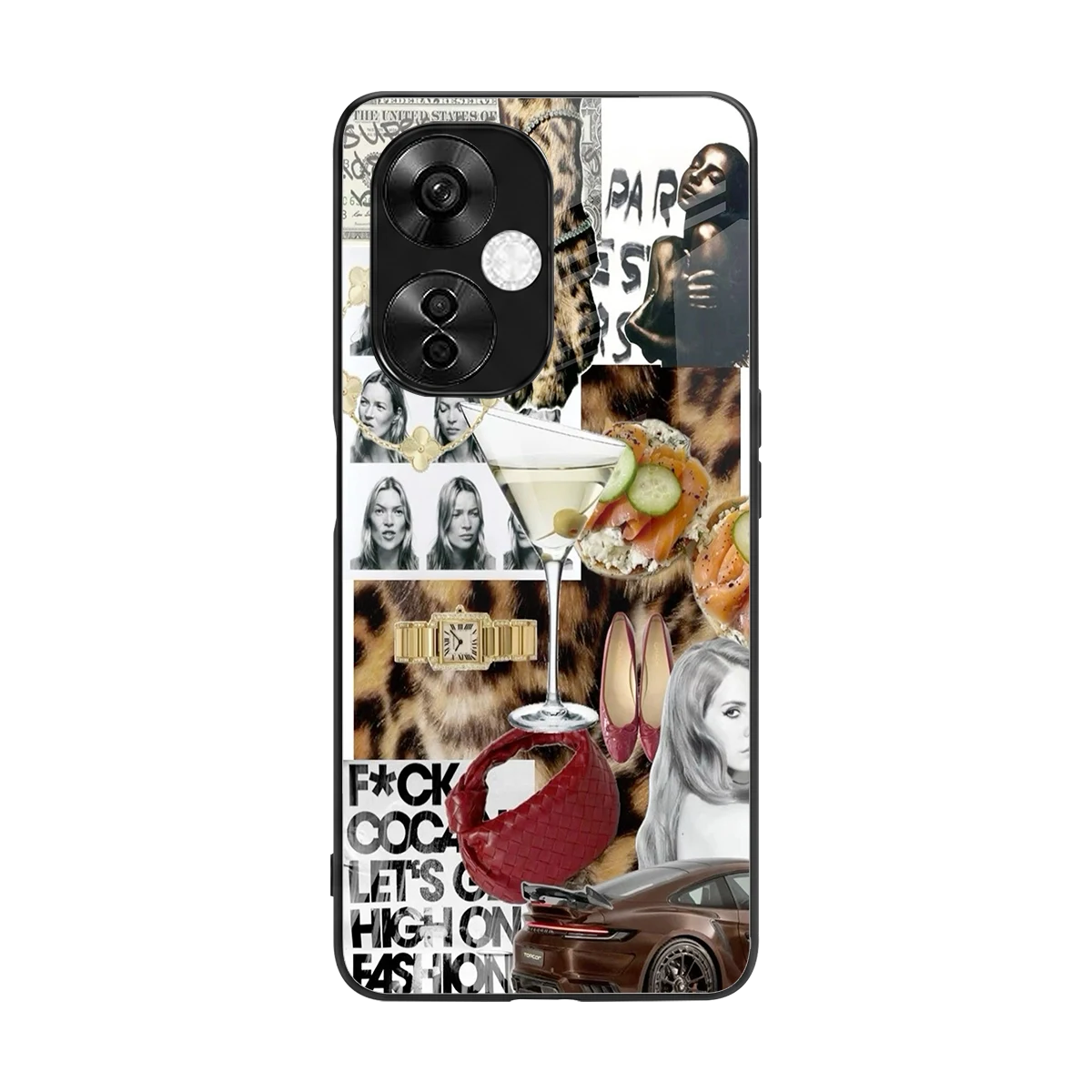 Old Money Mood back phone cover | glass case for oneplus nord ce 3 lite