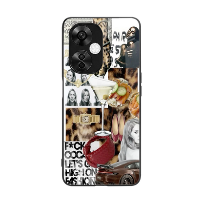 Old Money Mood back phone cover | glass case for oneplus nord ce 3 lite